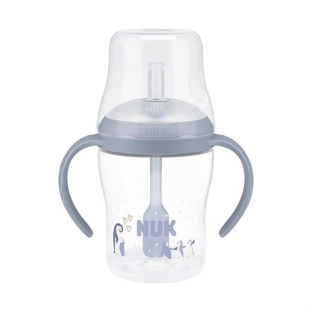 Perfect Match Learner Bottle Straw sugrörsmugg 150 ml Penguin